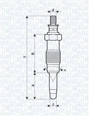 Glow plug (per unit)