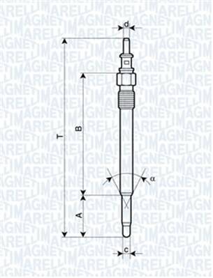Glow plug (per unit)