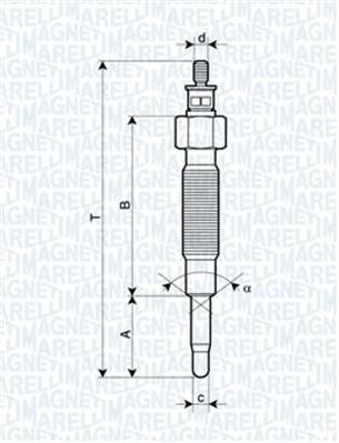 Glow plug (per unit)