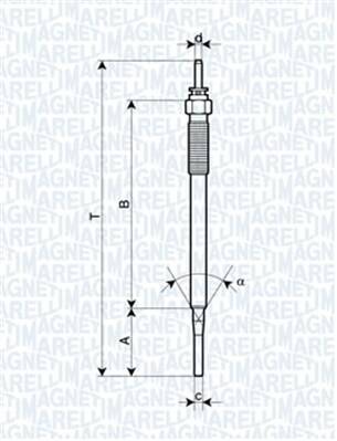Glow plug (per unit)