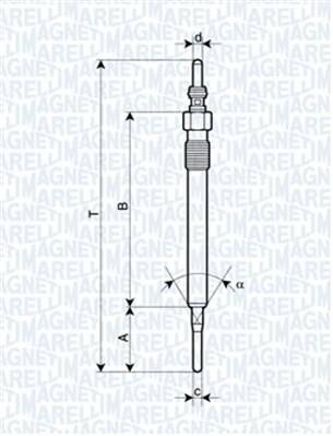 Glow plug (per unit)
