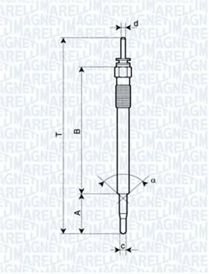 Glow plug (per unit)