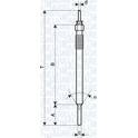 Bougie de préchauffage (à l'unité) MAGNETI MARELLI - 062900088304