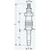 Gloeibougies (per stuk) MAGNETI MARELLI - 062587001304