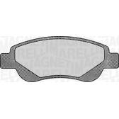 Bromsbelägg fram MAGNETI MARELLI - 363916060172