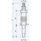 Candeletta (per unità) MAGNETI MARELLI - 062900010304