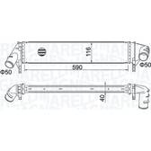 Charge Air Cooler MAGNETI MARELLI - 351319205260