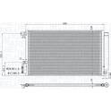 Condenseur climatisation MAGNETI MARELLI - 350203100500