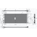 Condenseur climatisation MAGNETI MARELLI - 350203177000