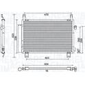 Condenseur climatisation MAGNETI MARELLI - 350203798000