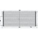 Condenseur climatisation MAGNETI MARELLI - 350203806000