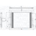 Condenseur climatisation MAGNETI MARELLI - 350203809000