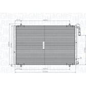 Condenseur climatisation MAGNETI MARELLI - 350203825000