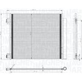Condenseur climatisation MAGNETI MARELLI - 350203832000