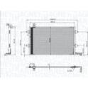 Condenseur climatisation MAGNETI MARELLI - 350203840000