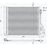 Condenseur climatisation MAGNETI MARELLI - 350203854000