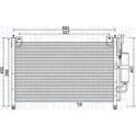 Condenseur climatisation MAGNETI MARELLI - 350203989000