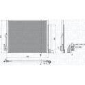 Condensor, airconditioning MAGNETI MARELLI - 350203872000