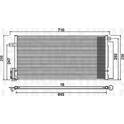Condensor, airconditioning MAGNETI MARELLI - 350203882000