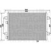 Condensor, airconditioning MAGNETI MARELLI - 350203931000