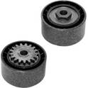 Deflection Pulley/Guide Pulley, V-belt MAGNETI MARELLI - 331316170293