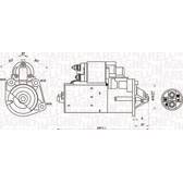 Démarreur MAGNETI MARELLI - 063720680010