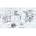 Démarreur MAGNETI MARELLI - 063720681010