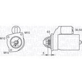 Démarreur MAGNETI MARELLI - 063721377010