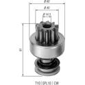 Drev, startmotor MAGNETI MARELLI - 940113020120
