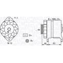 Dynamo / Alternator MAGNETI MARELLI - 063321044010