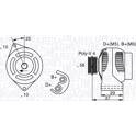 Dynamo / Alternator MAGNETI MARELLI - 063341658010