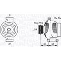 Dynamo / Alternator MAGNETI MARELLI - 063358061010