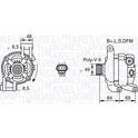 Dynamo / Alternator MAGNETI MARELLI - 063377417010