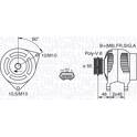 Dynamo / Alternator MAGNETI MARELLI - 063380002010