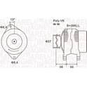 Dynamo / Alternator MAGNETI MARELLI - 063731088010