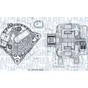 Dynamo / Alternator MAGNETI MARELLI - 063731545910