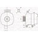 Dynamo / Alternator MAGNETI MARELLI - 063731728010
