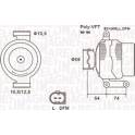 Dynamo / Alternator MAGNETI MARELLI - 063731922010