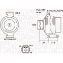 Dynamo / Alternator MAGNETI MARELLI - 063732029010