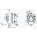 Dynamo / Alternator MAGNETI MARELLI - 063733685010