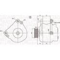 Dynamo / Alternator MAGNETI MARELLI - 063738290010