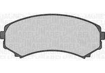 Front brake pad set