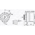 Generator MAGNETI MARELLI - 063731227010