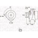 Generator MAGNETI MARELLI - 063731661010