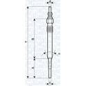 Glödstift (per enhet) MAGNETI MARELLI - 062900058304