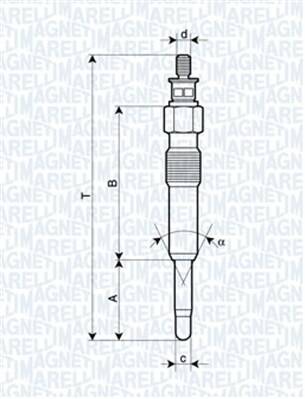 Glow plug (per unit)
