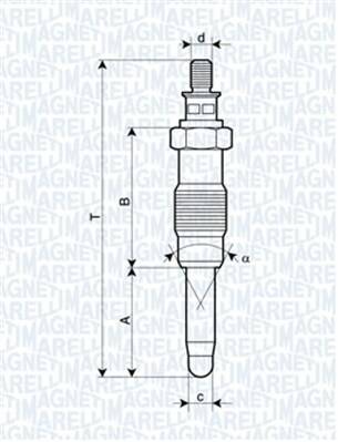 Glow plug (per unit)