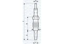 Glow plug (per unit)