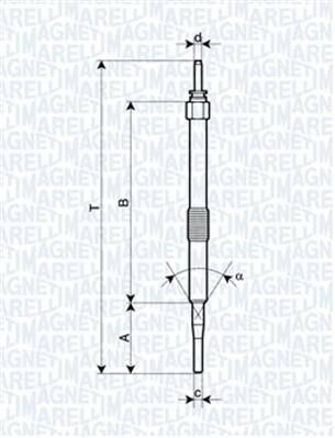 Glow plug (per unit)