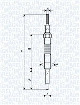 Glow plug (per unit)